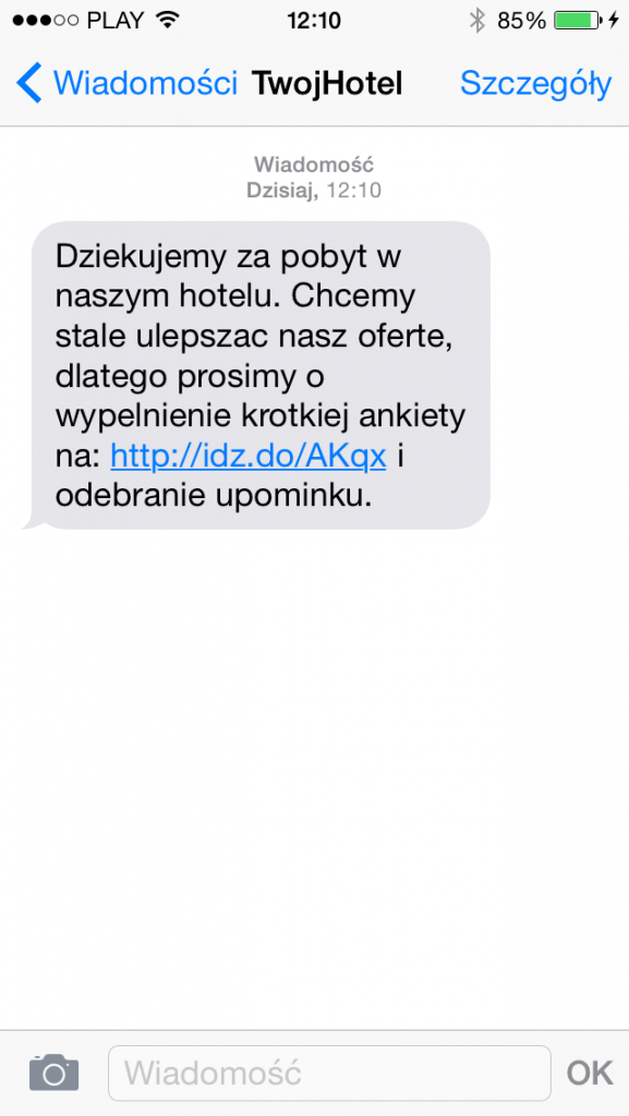 Marketing Sms W Twojej Bran Y Hotele Hostele Resorty Blog Smsapi