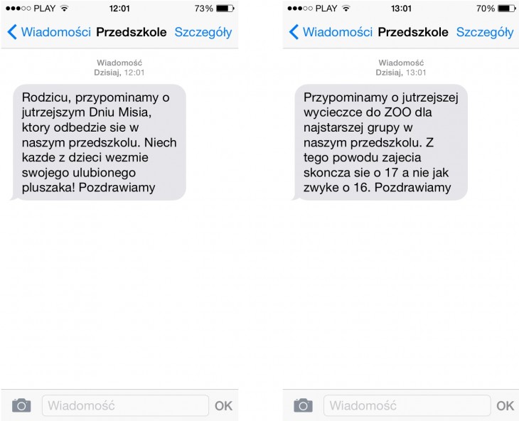 Marketing SMS w Twojej branży edukacja przedszkola szkoły i