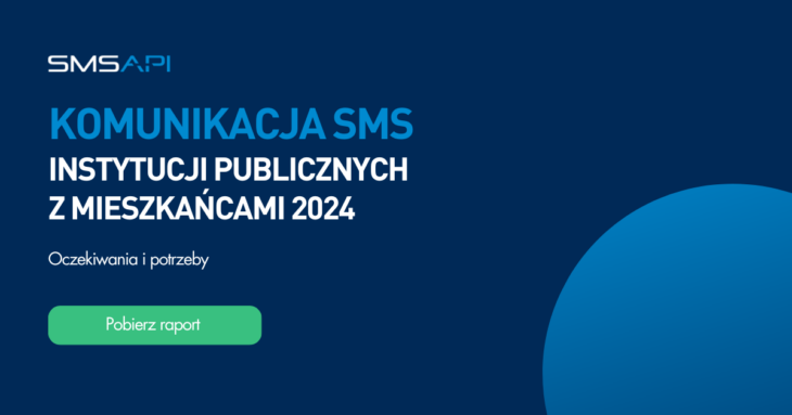 Raport 2024: Komunikacja SMS instytucji publicznych z mieszkańcami