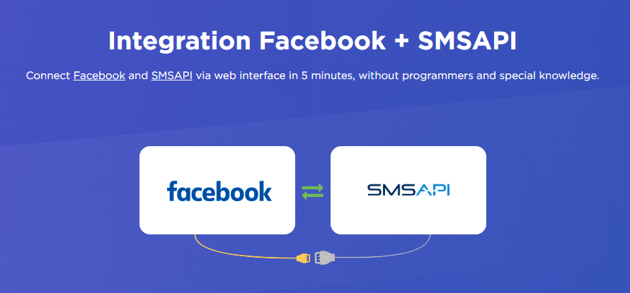 Facebook SMSAPI integracja