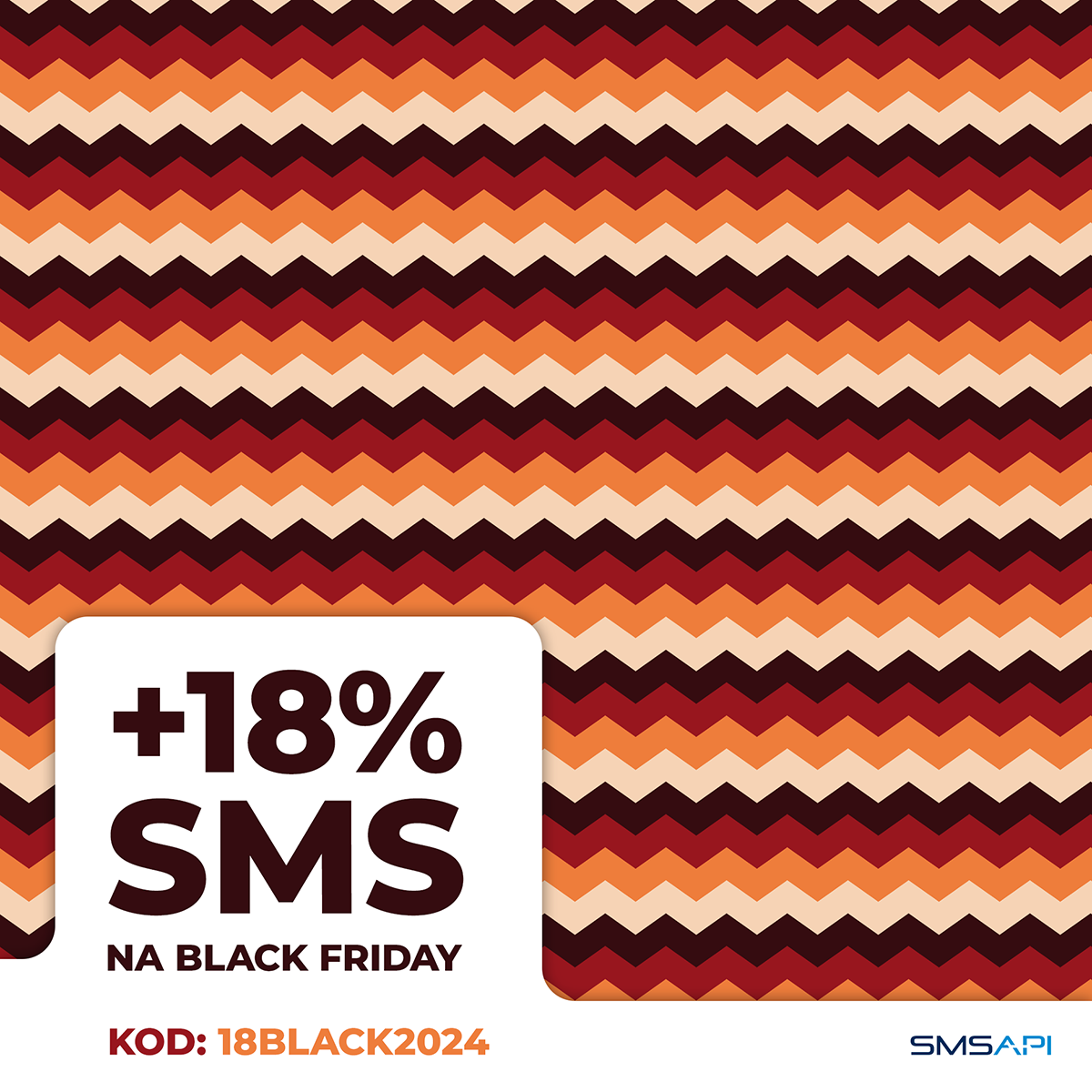 Promocja Black Friday SMSAPI 2024