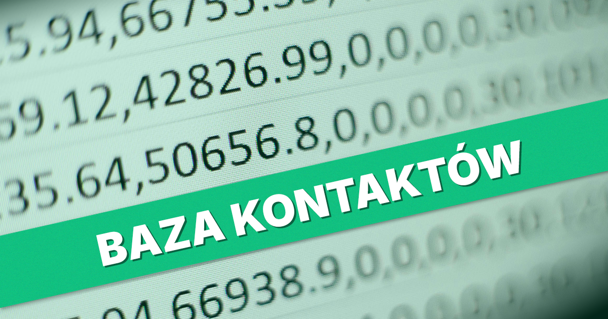 Baza kontaktów: SMS marketing